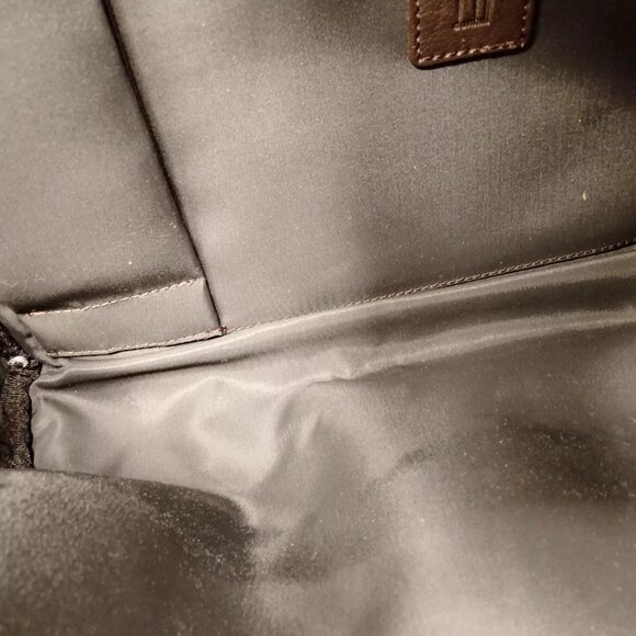 700165BC (L1) Dunhill Clutch Bag Brown PVC - Picture 6 of 9